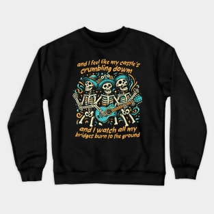 Castle Crumbling // King Gizzard And The Lizard Wizard Crewneck Sweatshirt